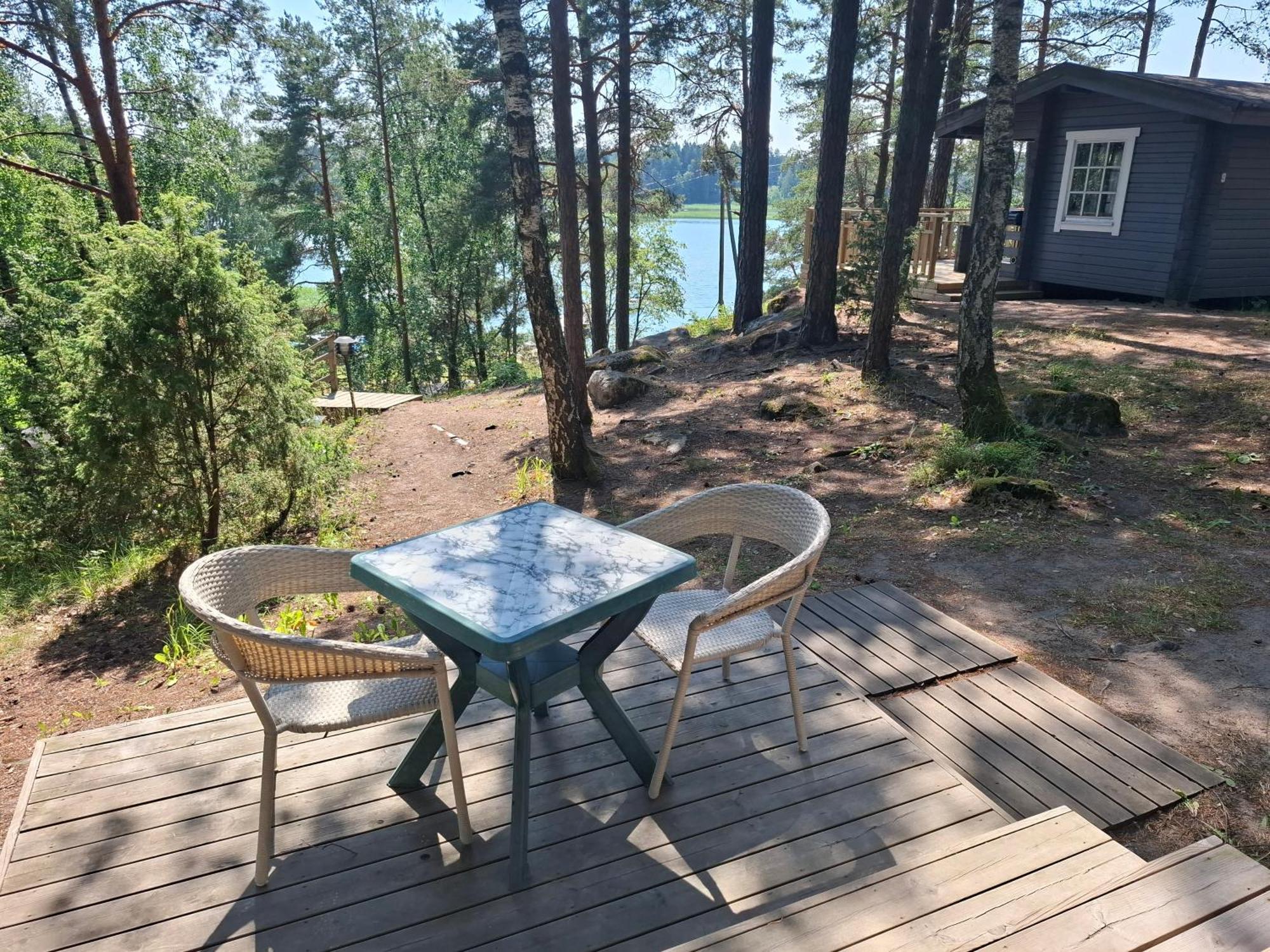 Solliden Camping Hotell Pargas Exteriör bild